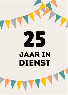 Collega Henk Mensinga 25 jaar in dienst!